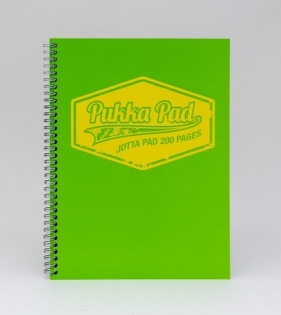 Kołozeszyt A4 Pukka Pad Jotta Neon 200 stron zielony (7148-NEO(SQ))