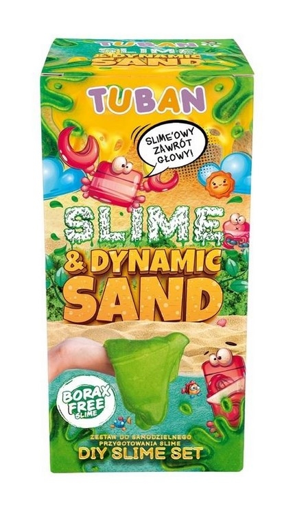 Zestaw Slime&Dynamic Sand  - Piasek dynamiczny