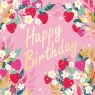  Karnet Urodziny - Classy Strawberries
