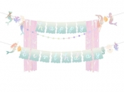 Baner Happy Birthday Syrenka 130x100cm