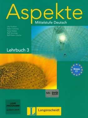 Aspekte C1 Lehrbuch Mittelstufe Deutsch z DVD - Koithan Ute, Schmitz Helen, Sieber Tanja