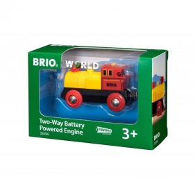 Brio Trains & Vehicles: Żółto-Czerwony parowóz (63359400)