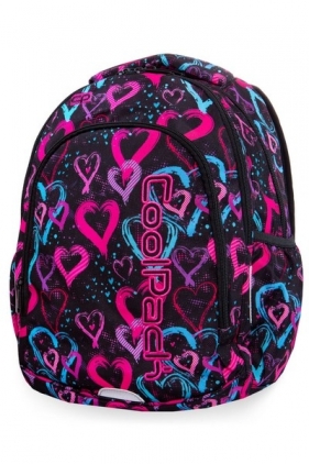 CoolPack - Prime - Plecak młodzieżowy - Drawing Hearts (B25038)