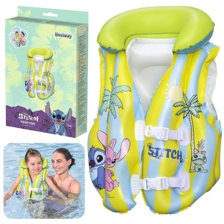 <img src='https://webimage.pl/pics/941/6/d6941607386941.jpg' style='height:440px' /> Kamizelka do pływania dziecięca Disney Stitch
