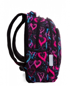 CoolPack - Prime - Plecak młodzieżowy - Drawing Hearts (B25038)