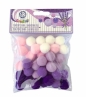 Pompony dekoracyjne - Lawendowe pole (335121022)