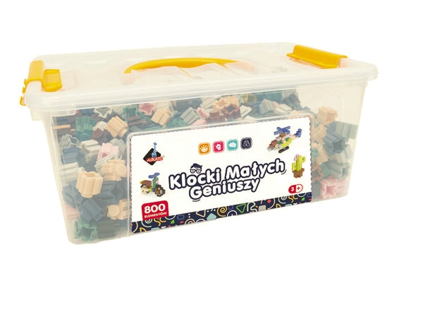 <img src='https://webimage.pl/pics/941/7/d6901440127941.png' style='height:440px' /> Klocki Małych Geniuszy, 800 el. (127941)