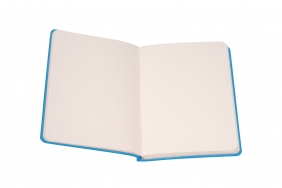 Notes z długopisem A6 w pudełku - Błękitny