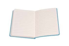 Notes z długopisem A6 w pudełku - Błękitny
