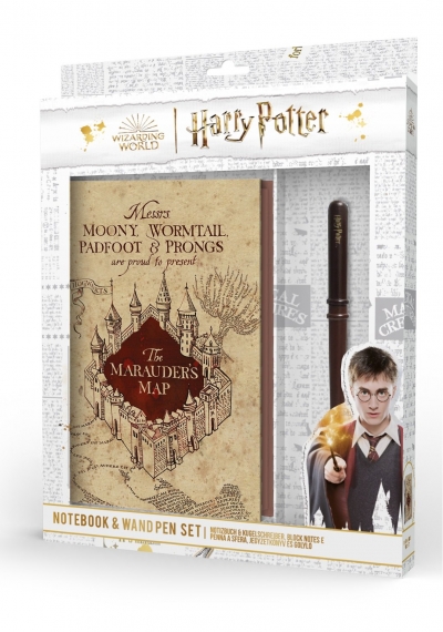 Zestaw Notatnik A5 Premium + Długopis Harry Potter