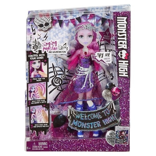 Monster High śpiewająca Straszygwiazda Ari Hauntington