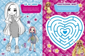 Koloruj! Rozwiązuj! 50 naklejek świecących w ciemności. Rainbow High - Ilona Siwak