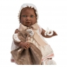 Lalka hiszpańska Reborn Lara z kocykiem 46cm