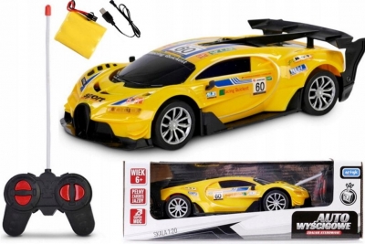 Auto wyścigowe R/C Toys for Boys żółte