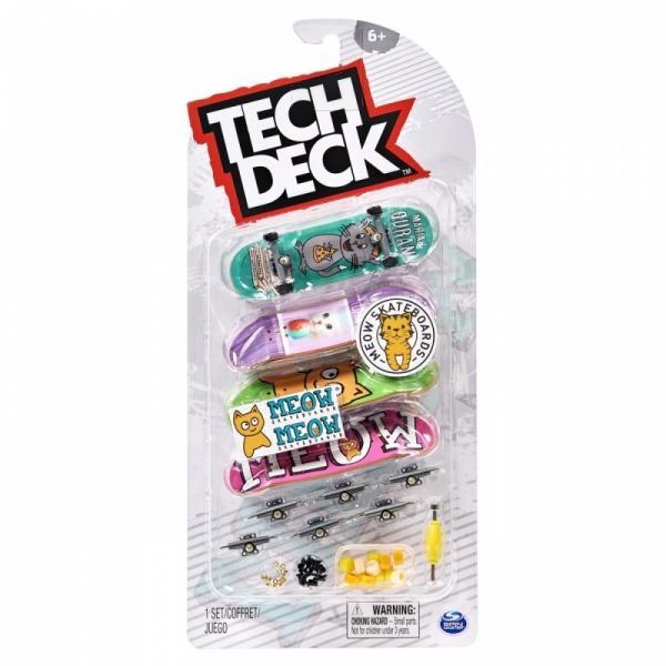 Zestaw Tech Deck fingerboard, 4pack, 3 (6028815/20136681)