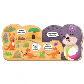 Mamy i dzieci w zoo. Dwie książeczki w jednej - Agata Kaczyńska