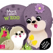 Mamy i dzieci w zoo. Dwie książeczki w jednej - Agata Kaczyńska