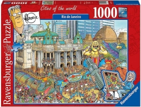 Puzzle 2D 1000 elementów: Rio de Janeiro
