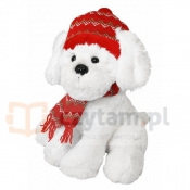 BEPPE Pies Kacper 20 cm w czapce (12412)