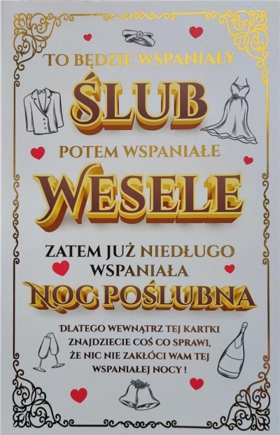 Karnet Ślub