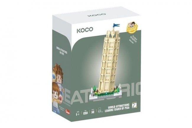 Klocki Wieża w Pizie 548el