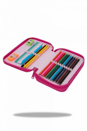 Coolpack, Piórnik podwójny z wyposażeniem Jumper 2 Hello Kitty - Pink 2 (F066035)