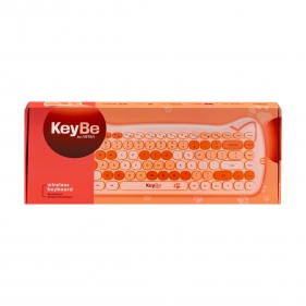 Klawiatura bezprzewodowa Keybe - Kitty Pink