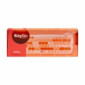 Klawiatura bezprzewodowa Keybe - Kitty Pink