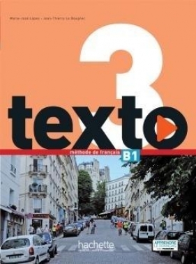 Texto 3 podręcznik + DVD-Rom + kod - Jean-Thierry Le Bougnec, Marie-Jose Lopes