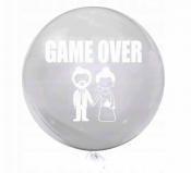 Tuban, balon ślubny 45 cm - Game Over (TB 3694)