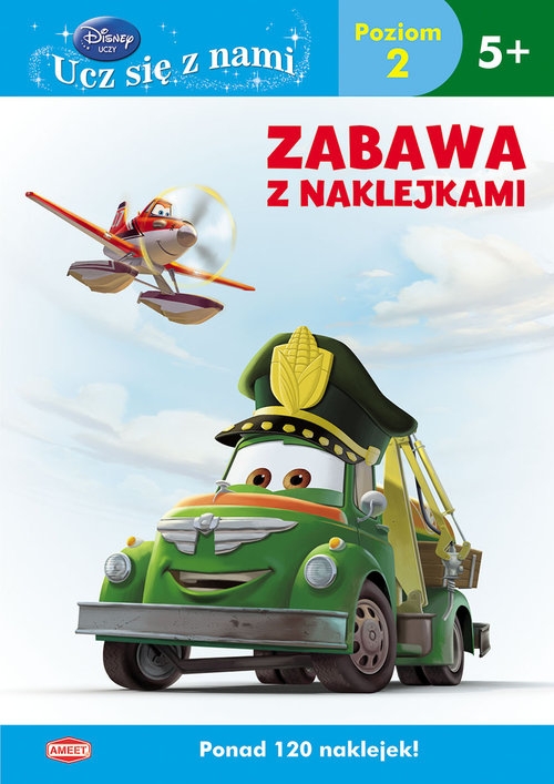 Disney Ucz się z nami Samoloty 2 Zabawa z naklejkami