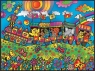 Kolorowanka Welwetowa 47x35 Pociąg