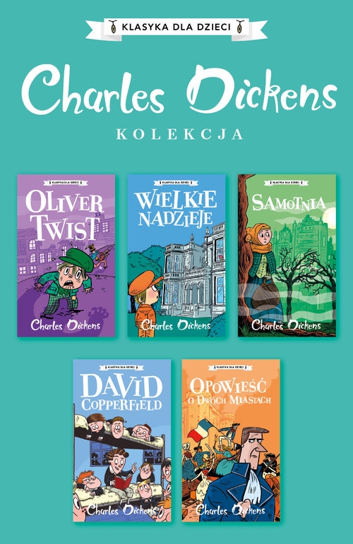 Pakiet Charles Dickens. Tomy 1-5