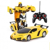 Auto Robot Transformers 2w1 Pilot R/C żółty