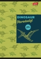Paczka Zeszyt A5 16k kratka dinosaur mix pakiet 15 sztuk