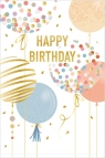  Karnet Urodziny - Beutified Birthday Balloons
