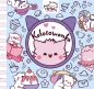 Minikolorowanka. Pembe the Pink Cat