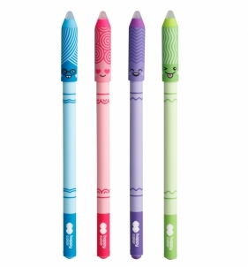 Długopis wymazywalny Happy Color Buźki LOL, 0.5mm - niebieski (HA 4120 01LO-3)