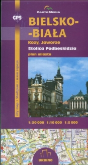 Bielsko-Biała Plan miasta 1:20 000, 1: 10 000, 1: 5 000