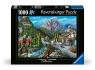 Ravensburger, Puzzle 1000: Witamy w Banff (12000494) Wiek: 14+