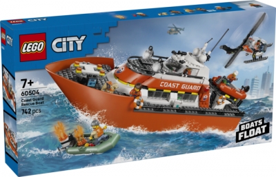 <img src='https://webimage.pl/pics/943/6/d5702018056943.jpg' style='height:440px' /> LEGO City Łódź ratunkowa i Helikopter Straży przybrzeżnej 60504