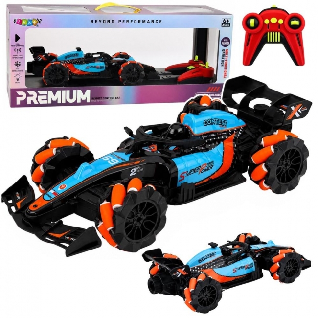 <img src='https://webimage.pl/pics/943/7/d5907990207943.jpg' style='height:440px' /> Wyścigówka R/C drift światło i dźwięk 1:14