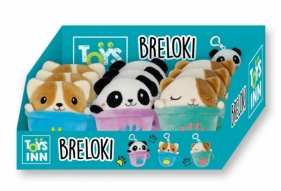 Brelok pluszowy kubek zwierzątko mix 12szt display (STN8936)