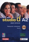 Studio d A2 Język niemiecki Podręcznik z ćwiczeniami + CD Tom 2 Szkoły