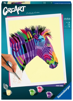 Ravensburger, CreArt: Zebra (28994)