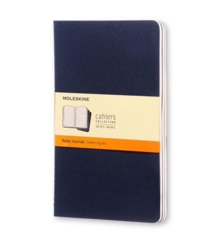 Zestaw 3 zeszytów Moleskine Cahier Journals L w linie