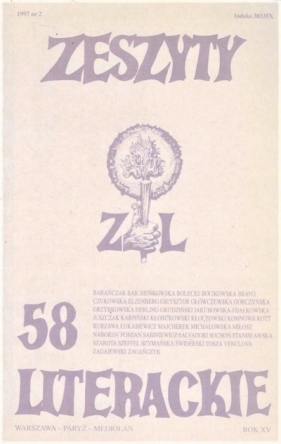 Zeszyty literackie 58 2/1997 - praca zbiorowa