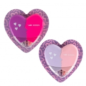 Zakreślacze Serce 2w1 z notesem Kidea, 1 szt