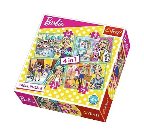 Puzzle 4w1 Kariera Barbie