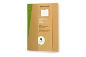 Zestaw 2 Zeszytów Moleskine EVERNOTE JOURNALS XL (19x25cm) w linie + naklejki SMART - <br />